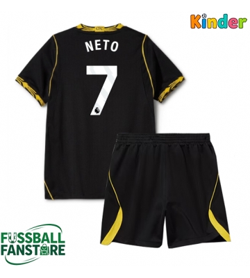 Chelsea Pedro Neto #7 Replik Auswärtstrikot Kinder 2026-27 Kurzarm (+ Kurze Hosen)